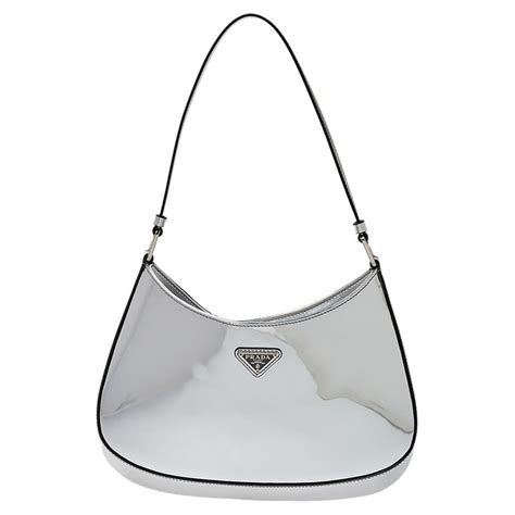 prada bag silver hardware|prada cleo bag price.